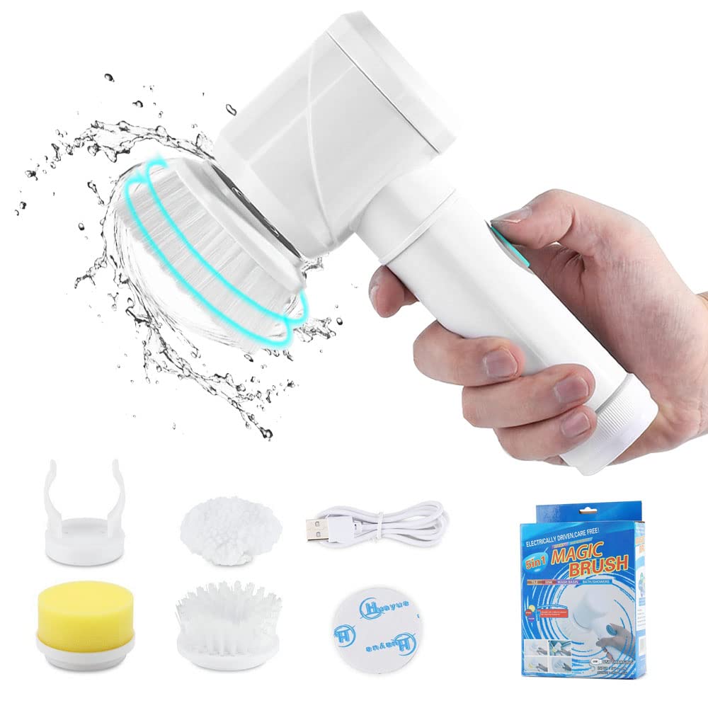 5 in 1 Handheld Bathroom Cleaning Brush